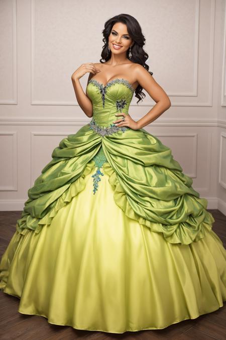 Woman in ball gown new arrivals